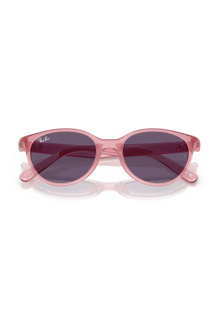 Ray-Ban okulary przeciwsłoneczne dziecięce 0RJ9080S różowy