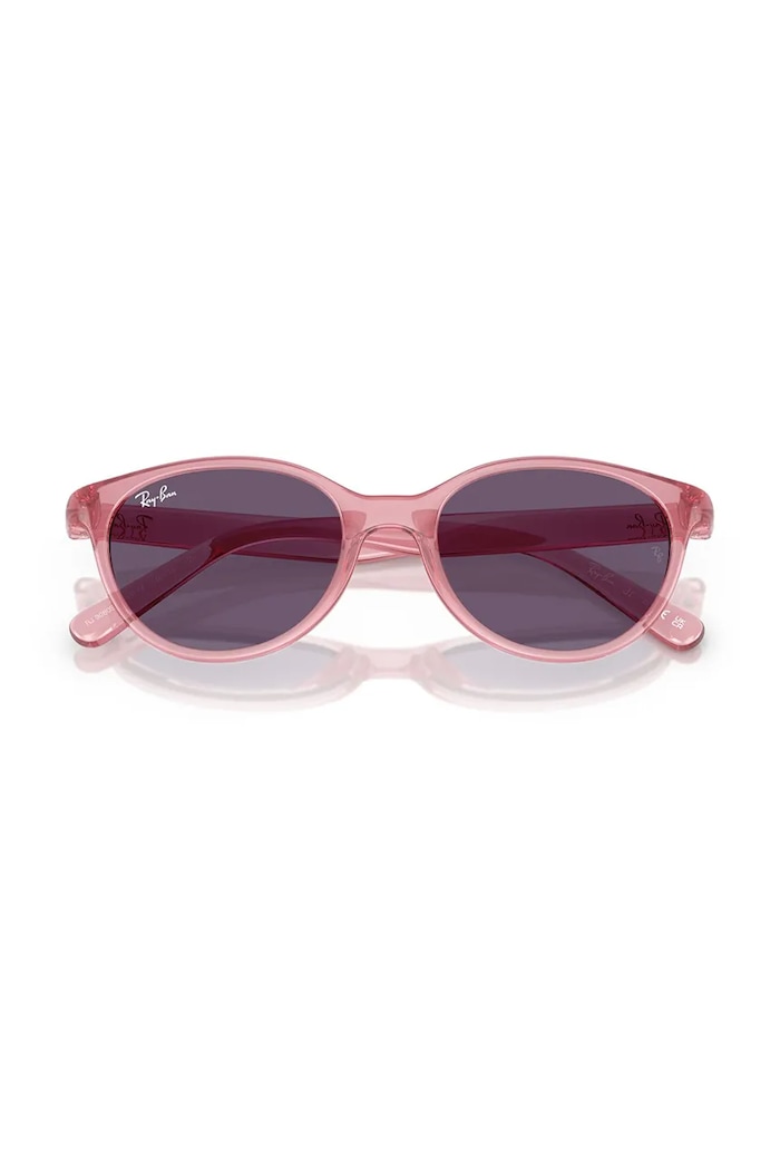 Ray-Ban okulary przeciwsłoneczne dziecięce 0RJ9080S różowy
