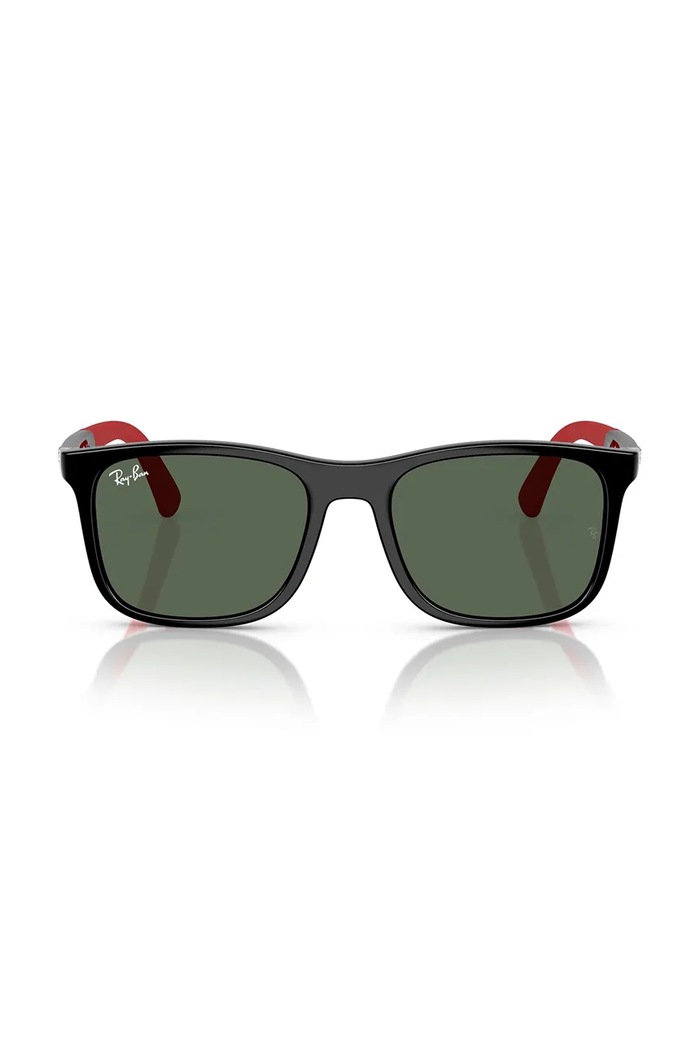 Ray-Ban ochelari de soare copii 0RJ9084S rosu AA00