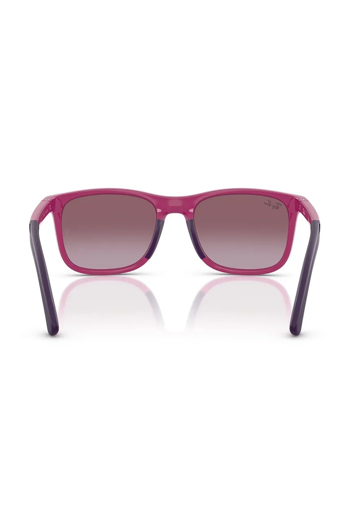 Ray-Ban okulary przeciwsłoneczne dziecięce fioletowy 0RJ9084S