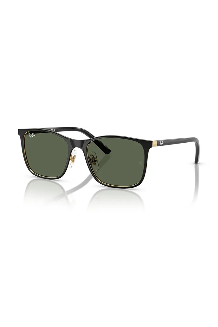 Ray-Ban okulary przeciwsłoneczne dziecięce czarny 0RJ9551S