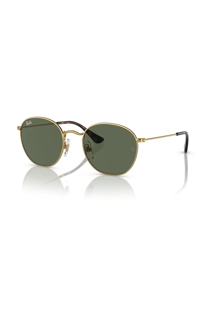 Ray-Ban okulary przeciwsłoneczne dziecięce JUNIOR ROB zielony 0RJ9572S