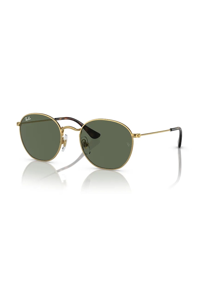 Ray-Ban okulary przeciwsłoneczne dziecięce JUNIOR ROB zielony 0RJ9572S