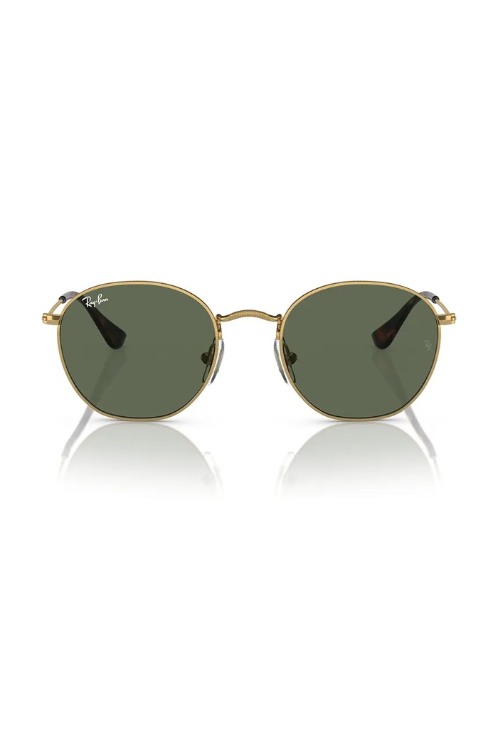 Ray-Ban okulary przeciwsłoneczne dziecięce JUNIOR ROB 0RJ9572S zielony AA00