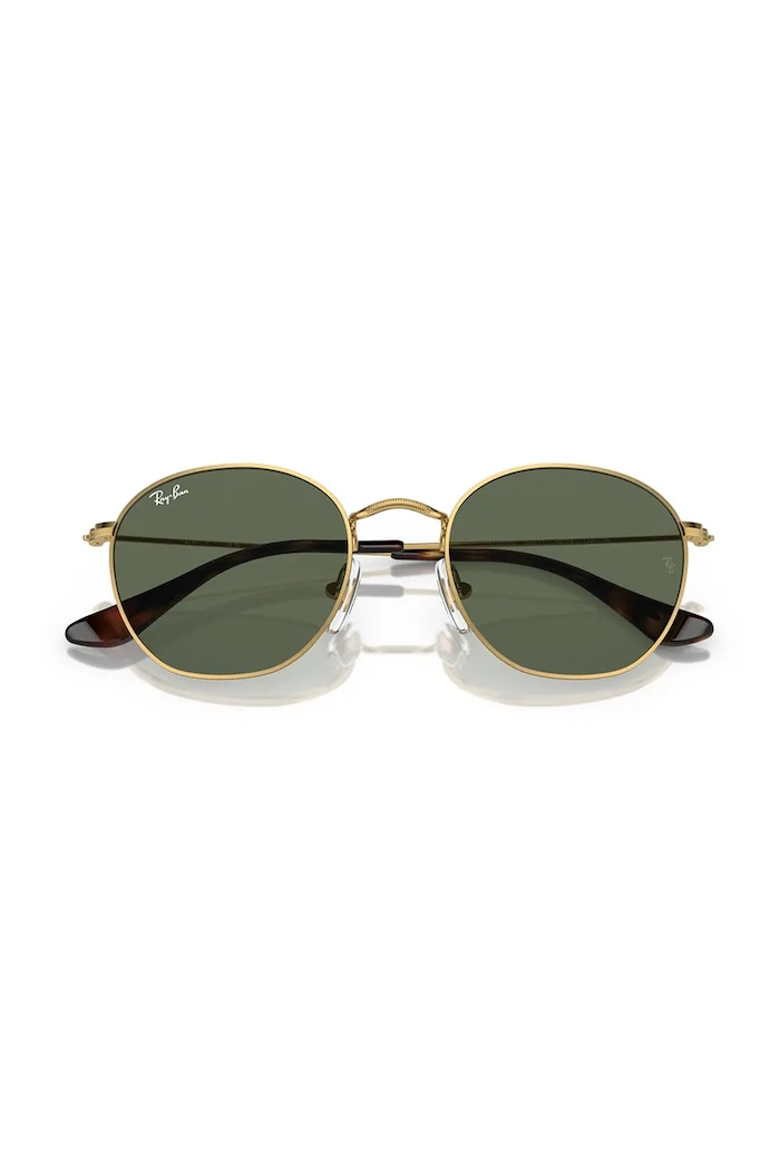 Ray-Ban okulary przeciwsłoneczne dziecięce JUNIOR ROB 0RJ9572S zielony