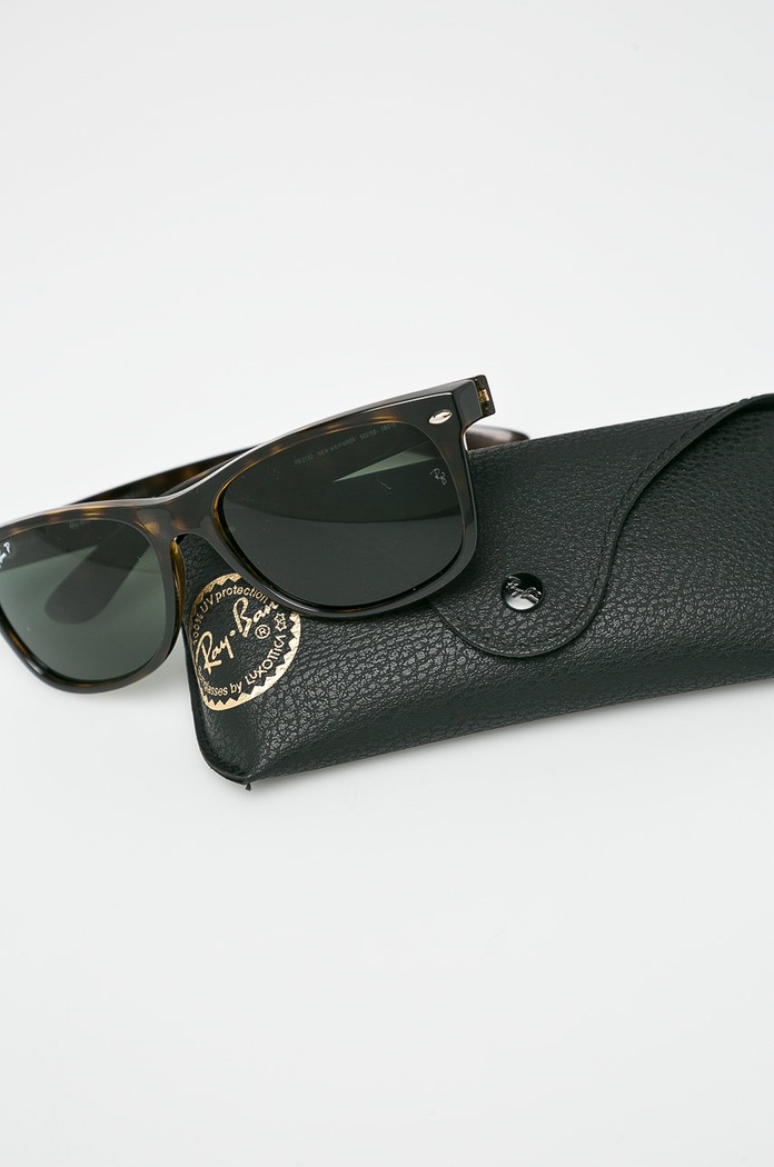 Brýle Ray-Ban New Wayfarer 0RB2132.902/58.58 hnědá