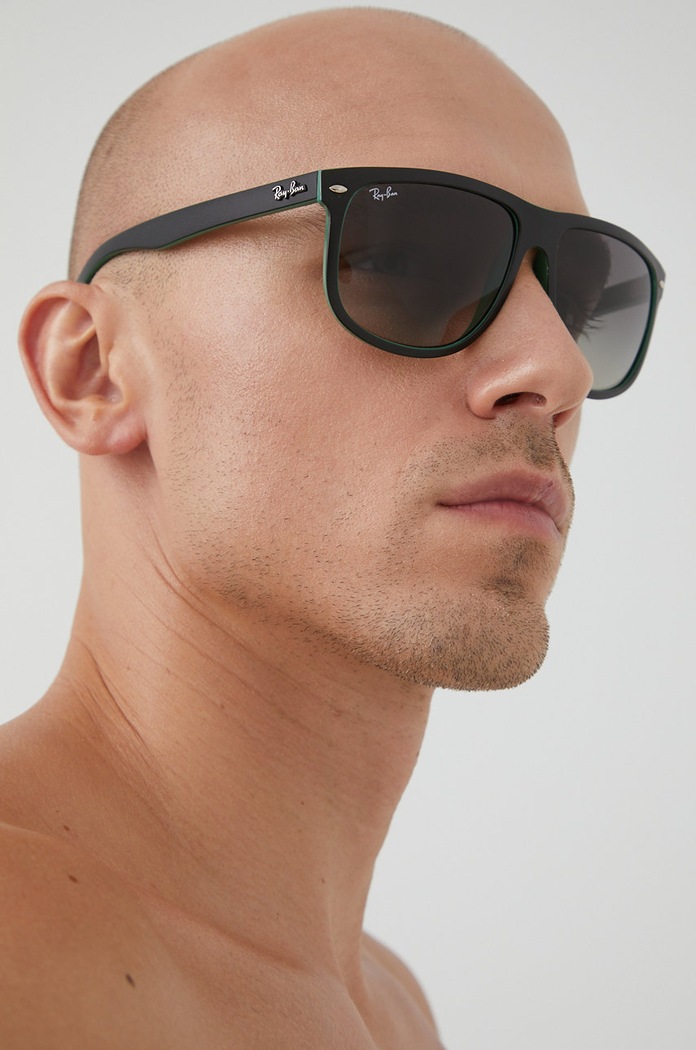 Ray-Ban Sluneční brýle Ray-Ban BOYFRIEND zelená 0RB4147