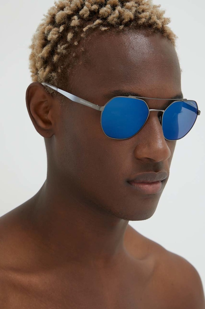 Armani Exchange okulary przeciwsłoneczne granatowy 0AX2041S