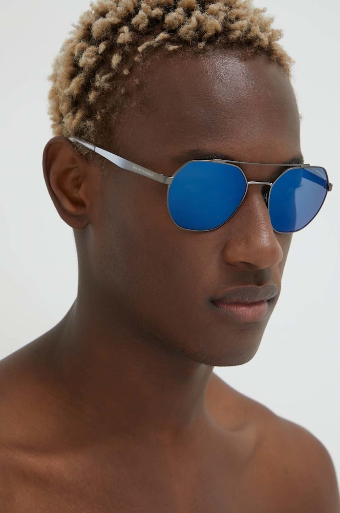 Armani Exchange okulary przeciwsłoneczne granatowy 0AX2041S