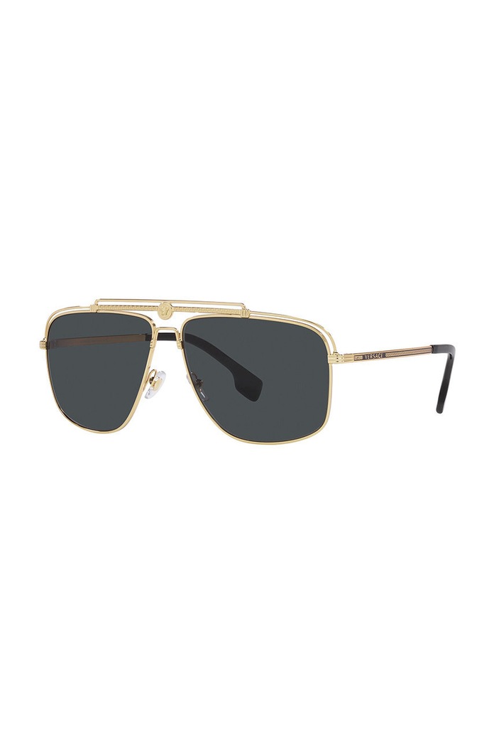 Akcesoria Versace okulary przeciwsłoneczne 0VE2242 złoty