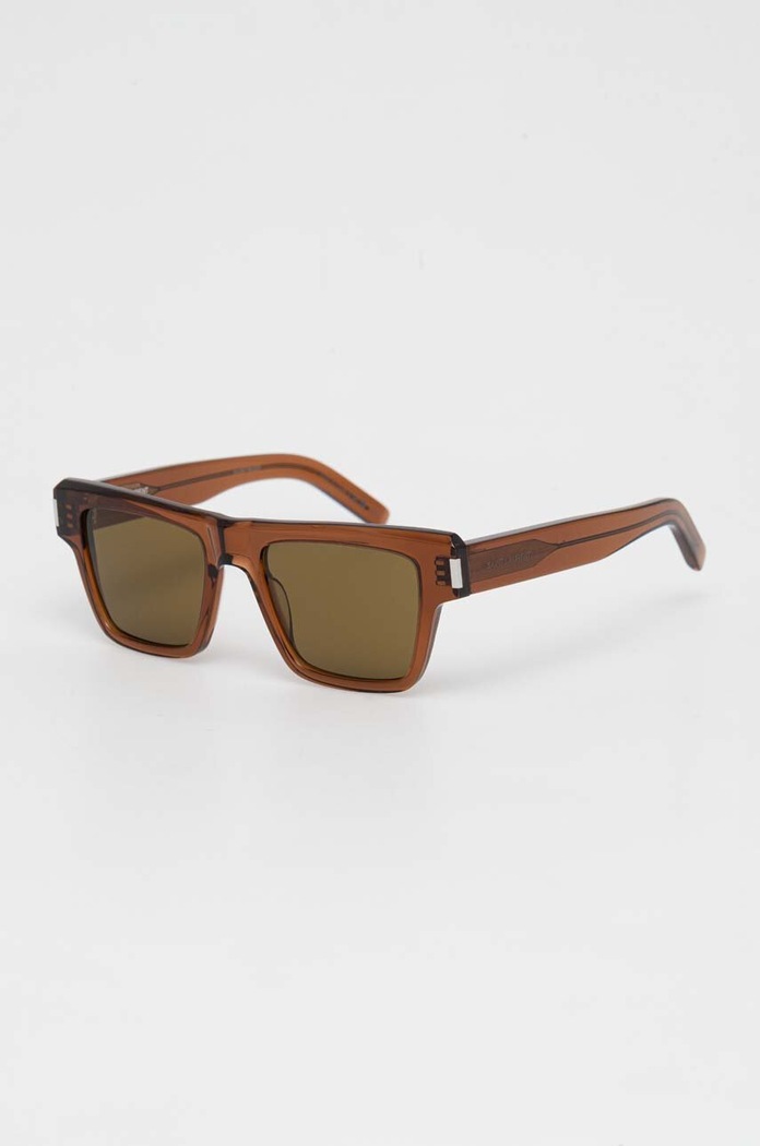 Saint Laurent okulary przeciwsłoneczne SL.469 brązowy AA00