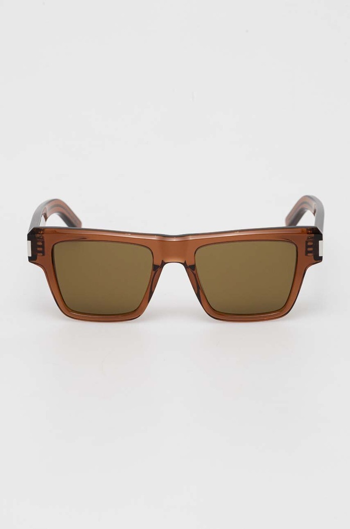 Akcesoria Saint Laurent okulary przeciwsłoneczne SL.469 brązowy