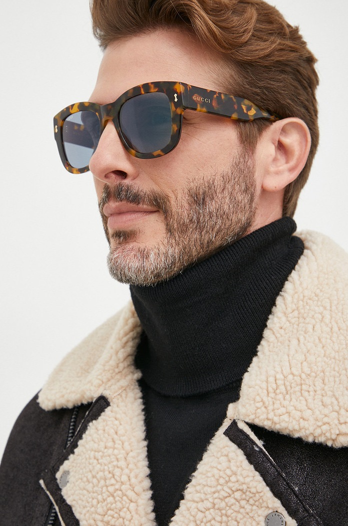 Gucci okulary przeciwsłoneczne GG1110S brązowy
