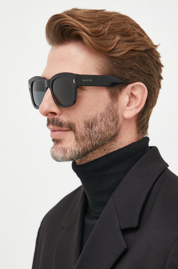 Gucci ochelari de soare uniforme negru GG1110S