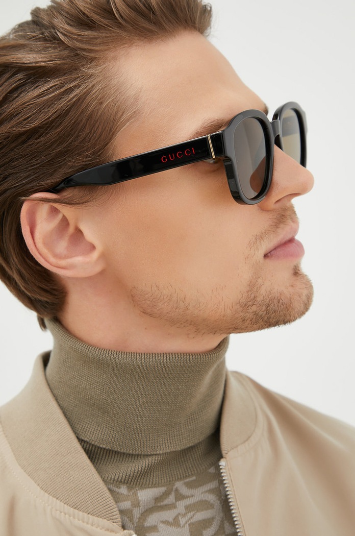 Sončna očala Gucci Navadna rjava GG1140SK
