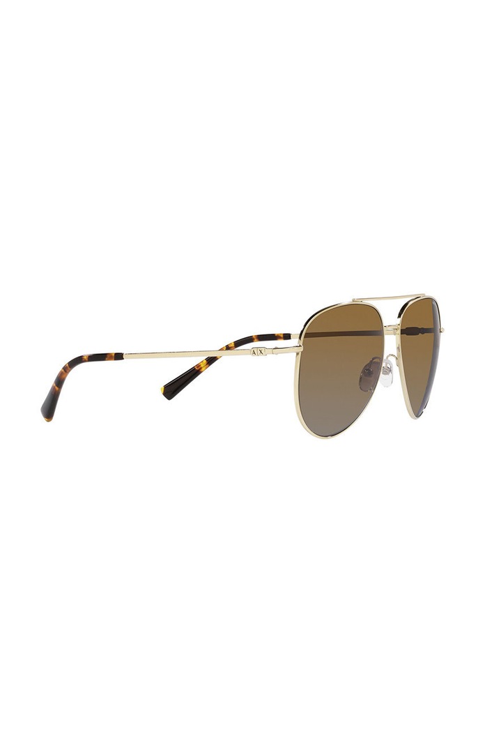 Armani Exchange okulary przeciwsłoneczne złoty 0AX2043S.6110T5