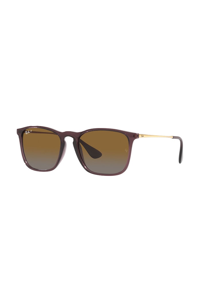 Ray-Ban okulary przeciwsłoneczne CHRIS 0RB4187 brązowy AA00