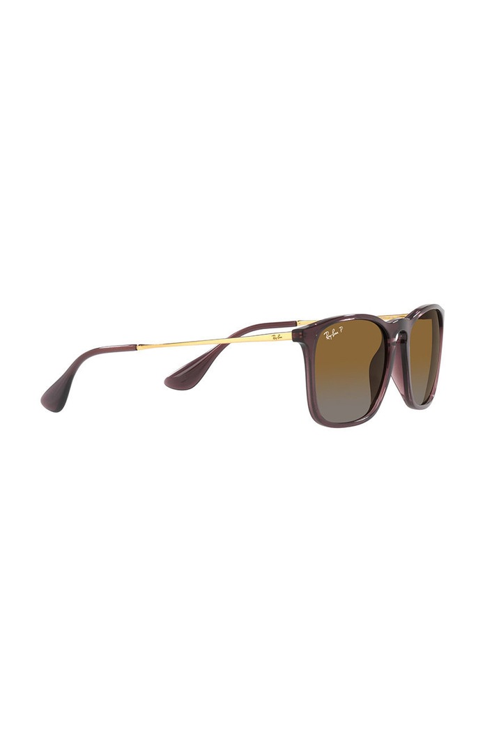 Ray-Ban okulary przeciwsłoneczne CHRIS brązowy 0RB4187