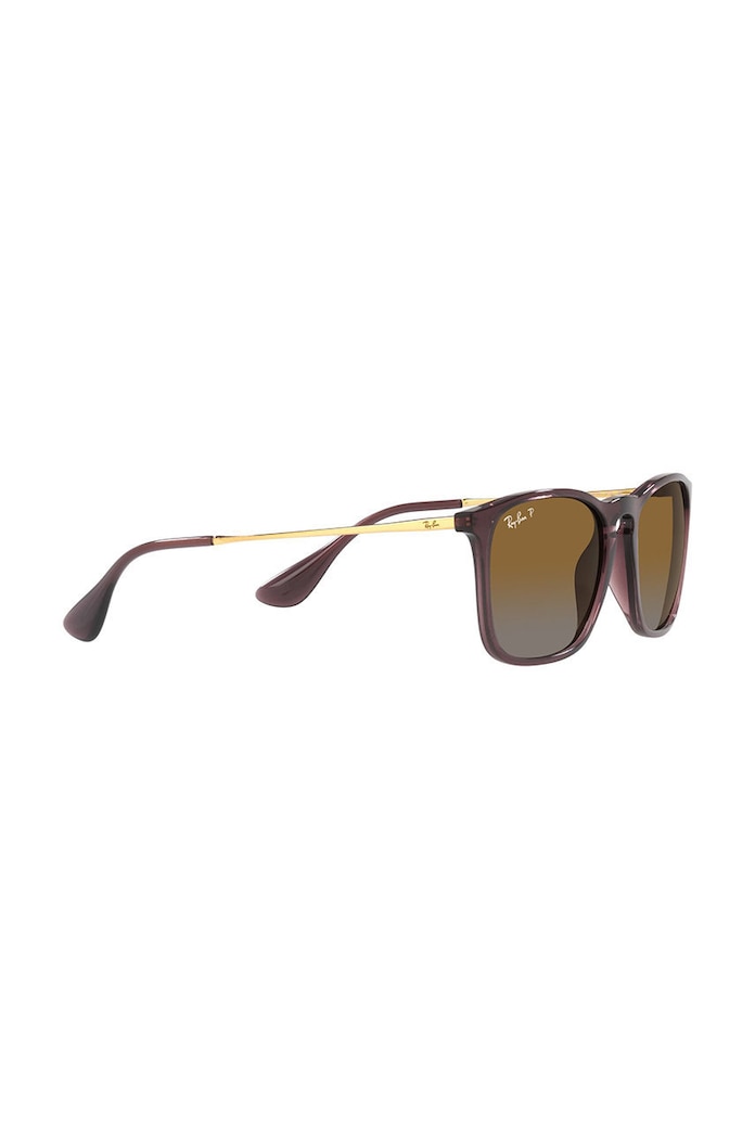 Ray-Ban okulary przeciwsłoneczne CHRIS brązowy 0RB4187