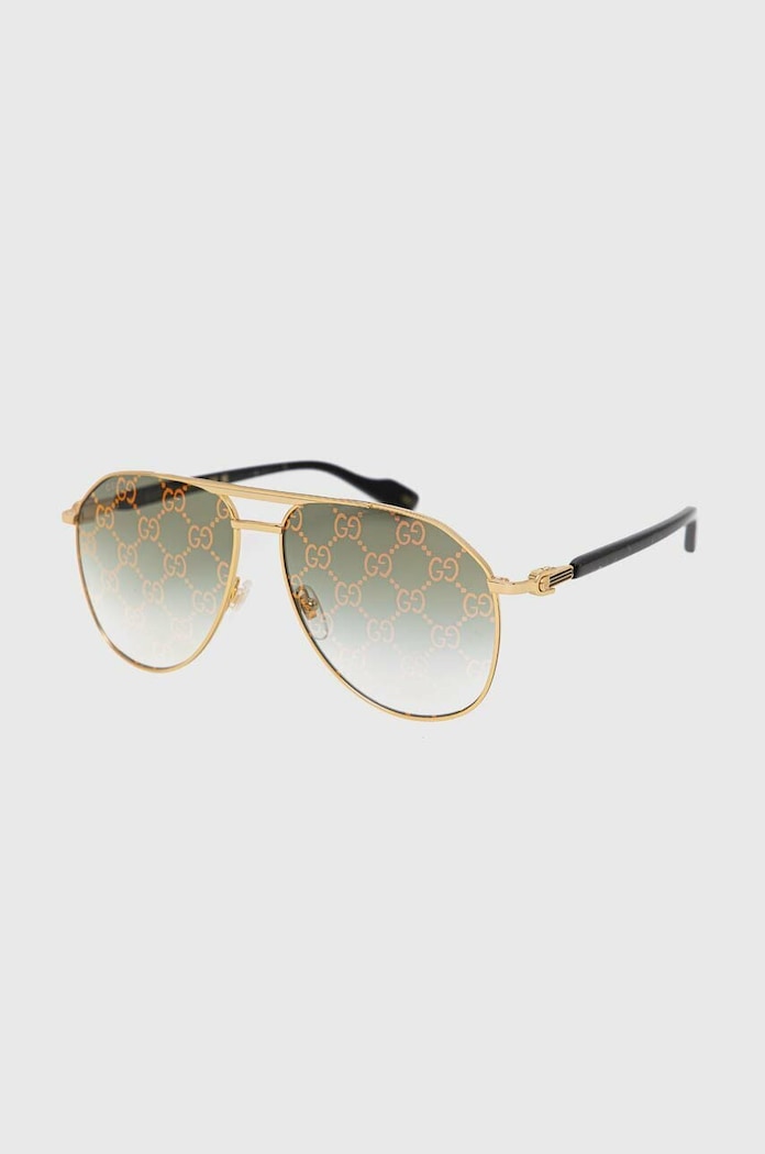 Akcesoria Gucci okulary przeciwsłoneczne GG1220S złoty