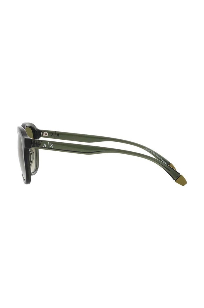 Armani Exchange okulary przeciwsłoneczne 0AX4129SU czarny