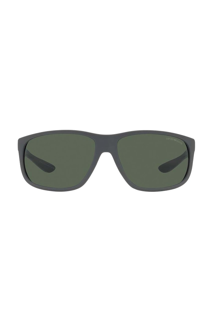 Emporio Armani ochelari de soare dreptunghiular gri 0EA4199U