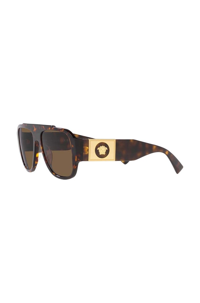 Versace okulary przeciwsłoneczne brązowy 0VE4436U
