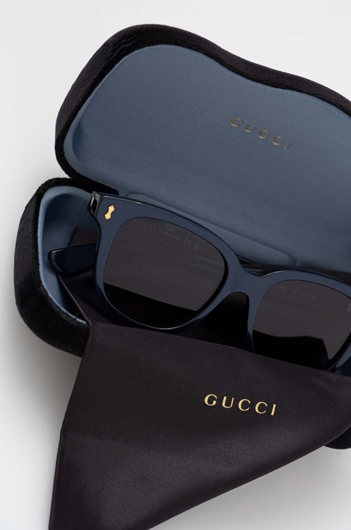 Okulary przeciwsłoneczne Gucci GG1264S niebieski