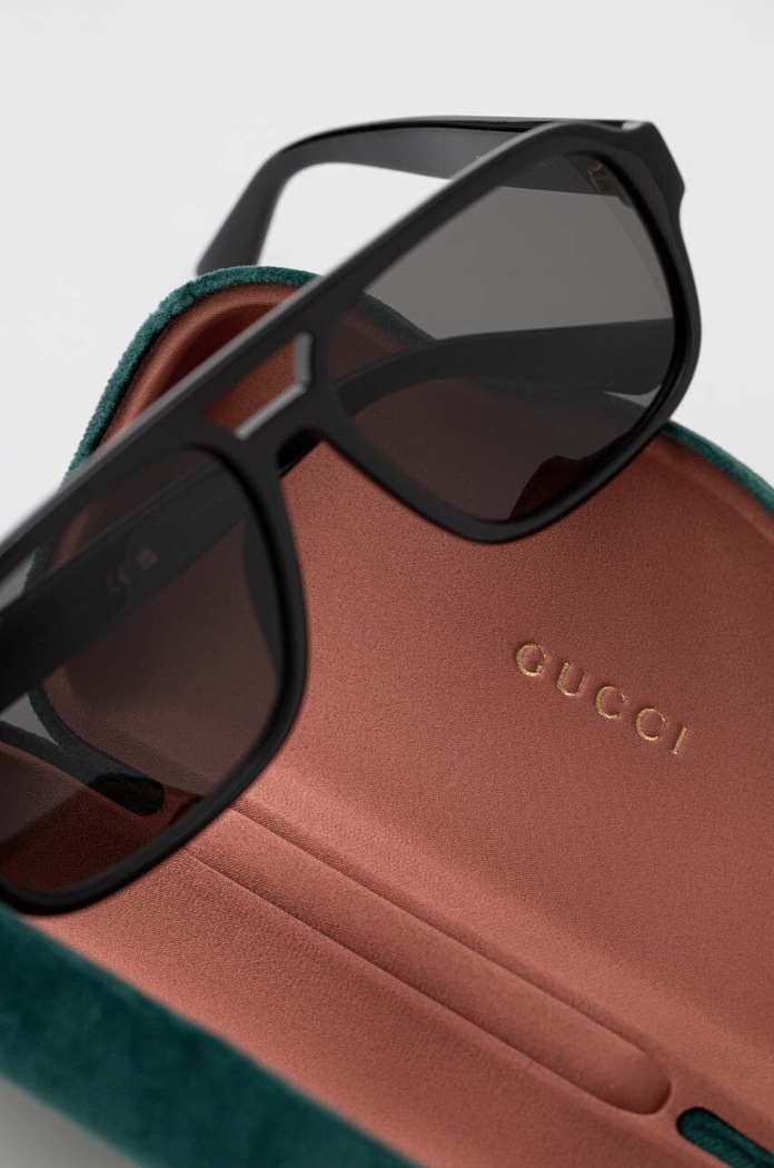 Gucci okulary przeciwsłoneczne czarny GG1342S