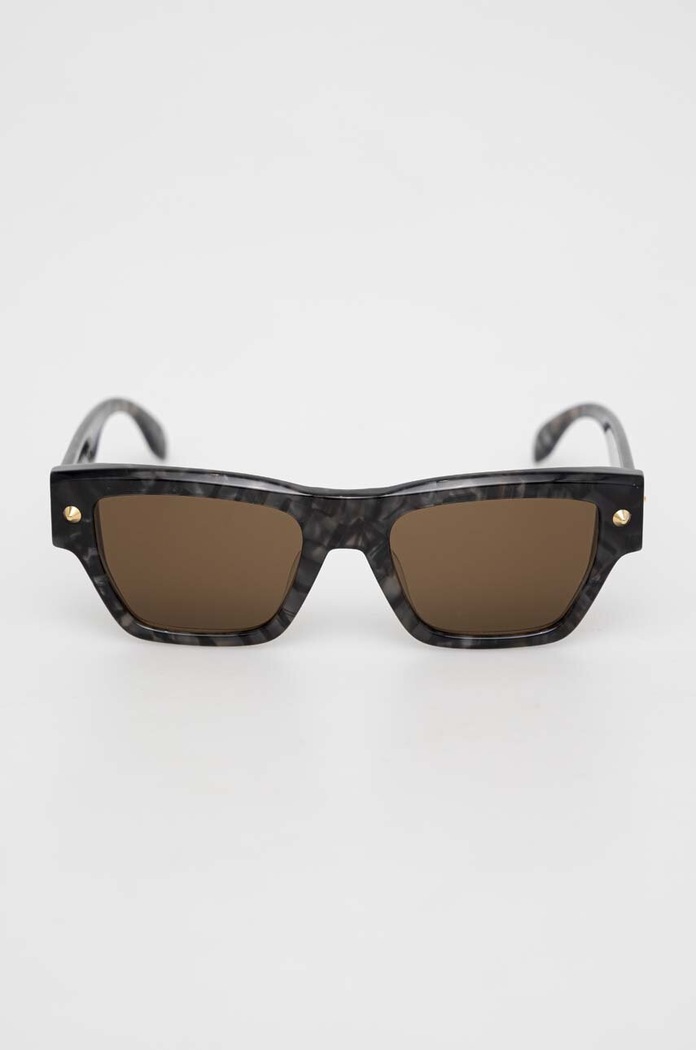 Doplňky Sluneční brýle Alexander McQueen AM0409S hnědá