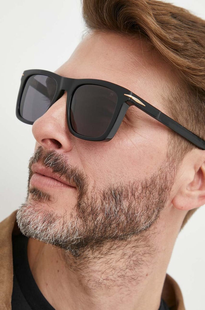 Sončna očala David Beckham Pravokotna črna DB.7000/S
