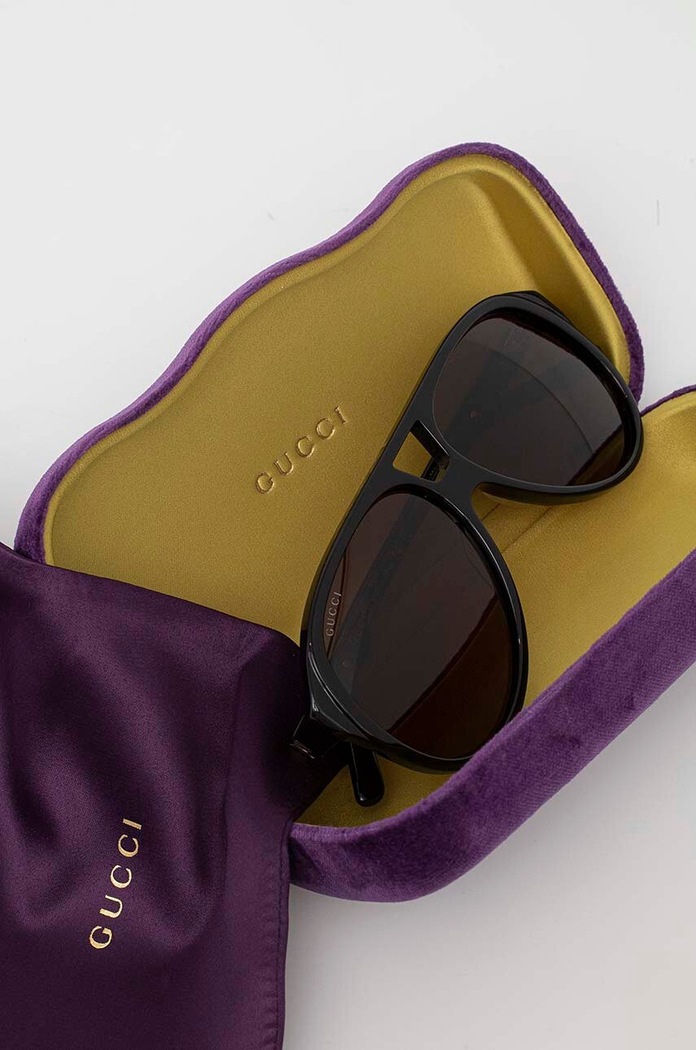 Okulary przeciwsłoneczne Gucci czarny GG1286S