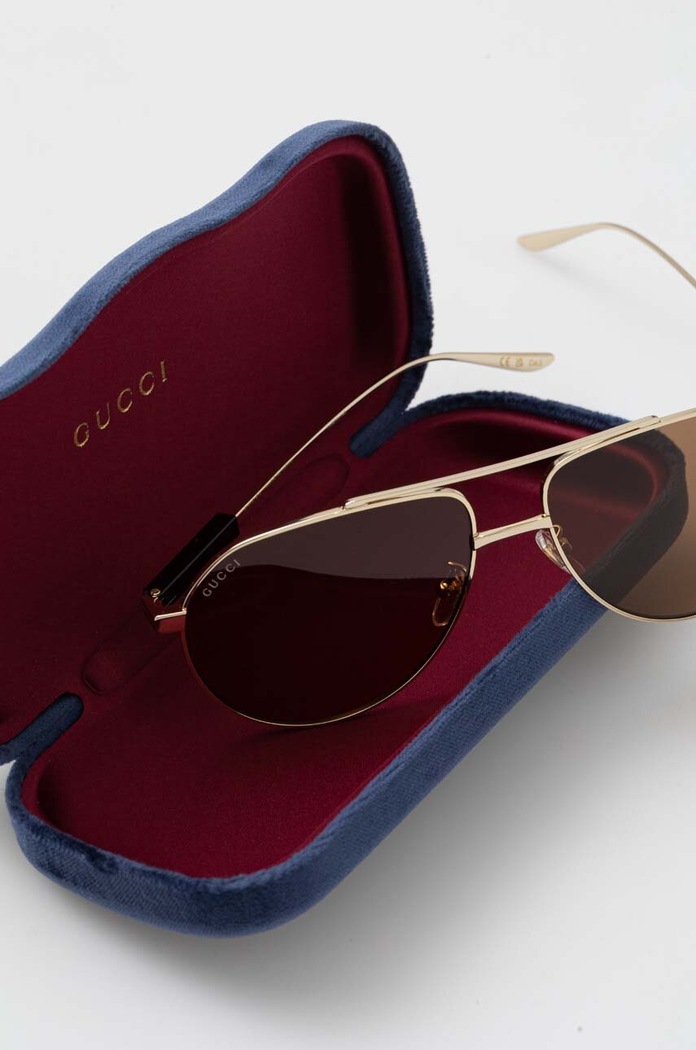 Gucci okulary przeciwsłoneczne GG1311S brązowy