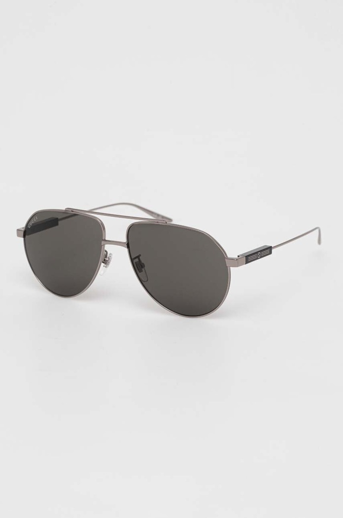 Gucci okulary przeciwsłoneczne GG1311S srebrny AA00