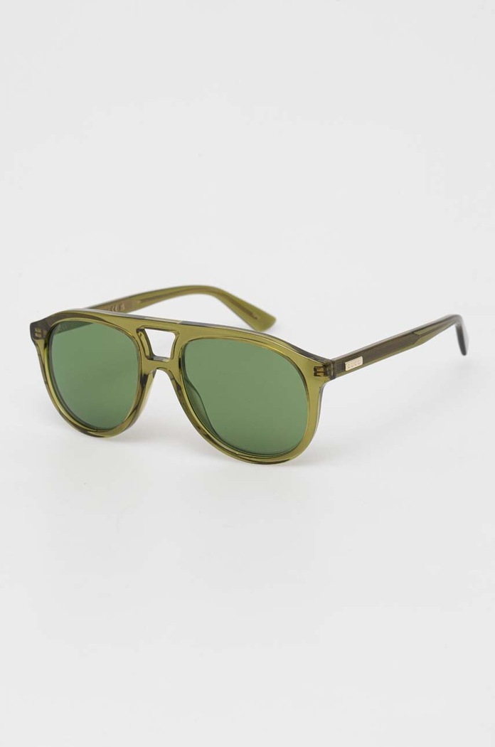 Gucci okulary przeciwsłoneczne GG1320S zielony AA00