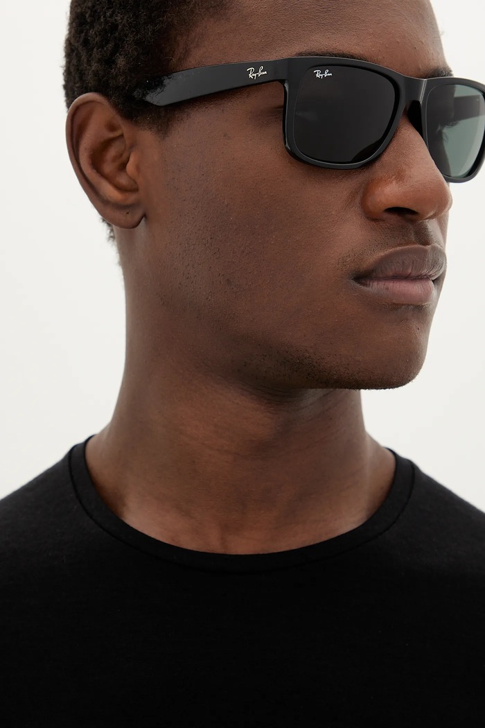 Doplňky Sluneční brýle Ray-Ban JUSTIN 0RB4165.601.71 černá