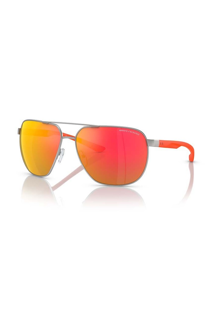 Akcesoria Armani Exchange Okulary przeciwsłoneczne pilotki 0AX2047S multicolor