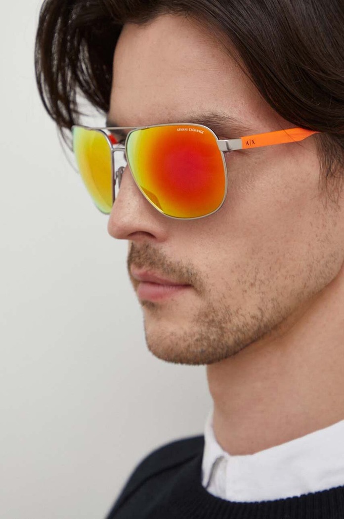 Armani Exchange Okulary przeciwsłoneczne pilotki 0AX2047S