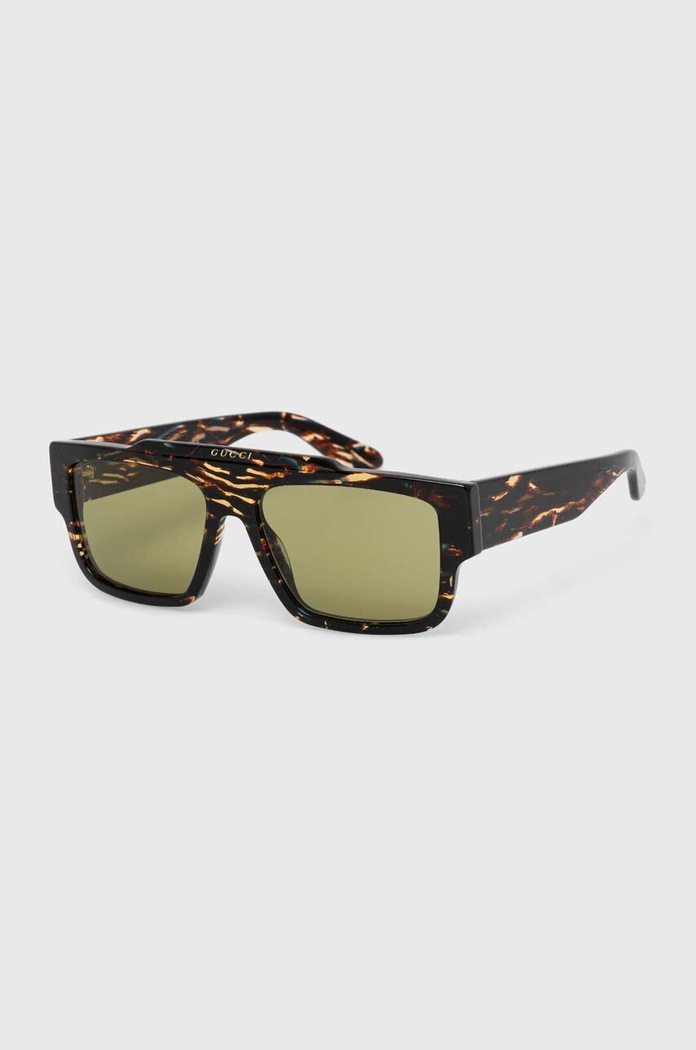 Gucci Okulary przeciwsłoneczne GG1460S zielony AA00