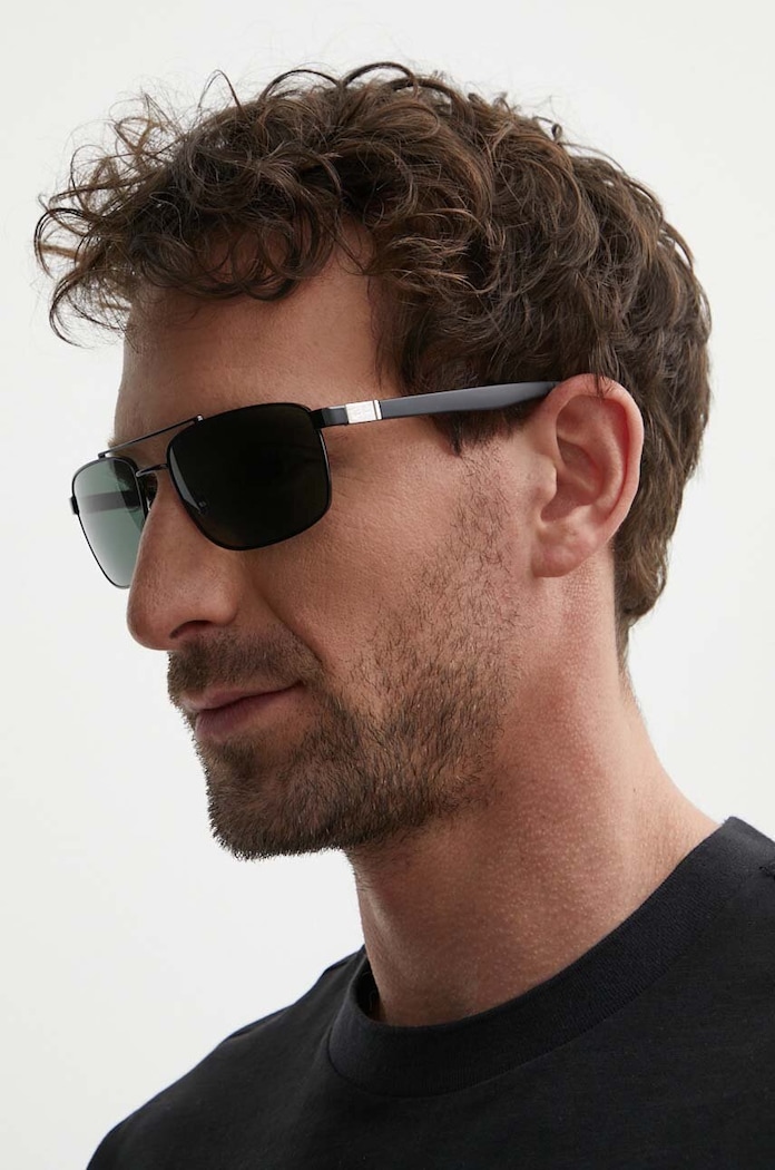 Ray-Ban okulary przeciwsłoneczne 0RB3737 czarny AA00