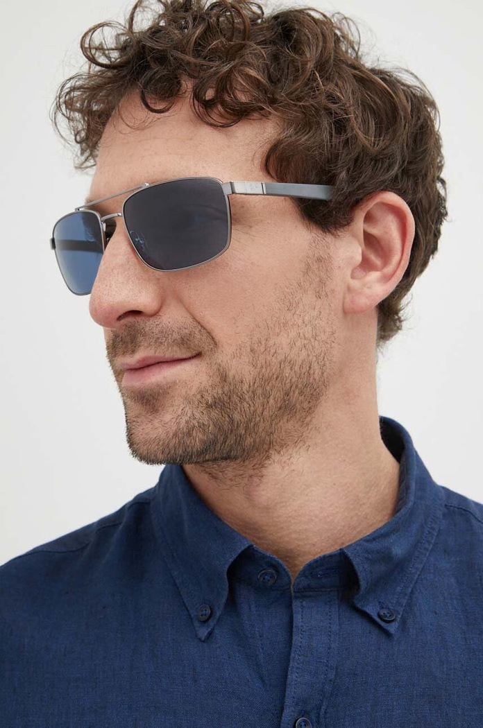 Slnečné okuliare Ray-Ban hladký strieborná 0RB3737