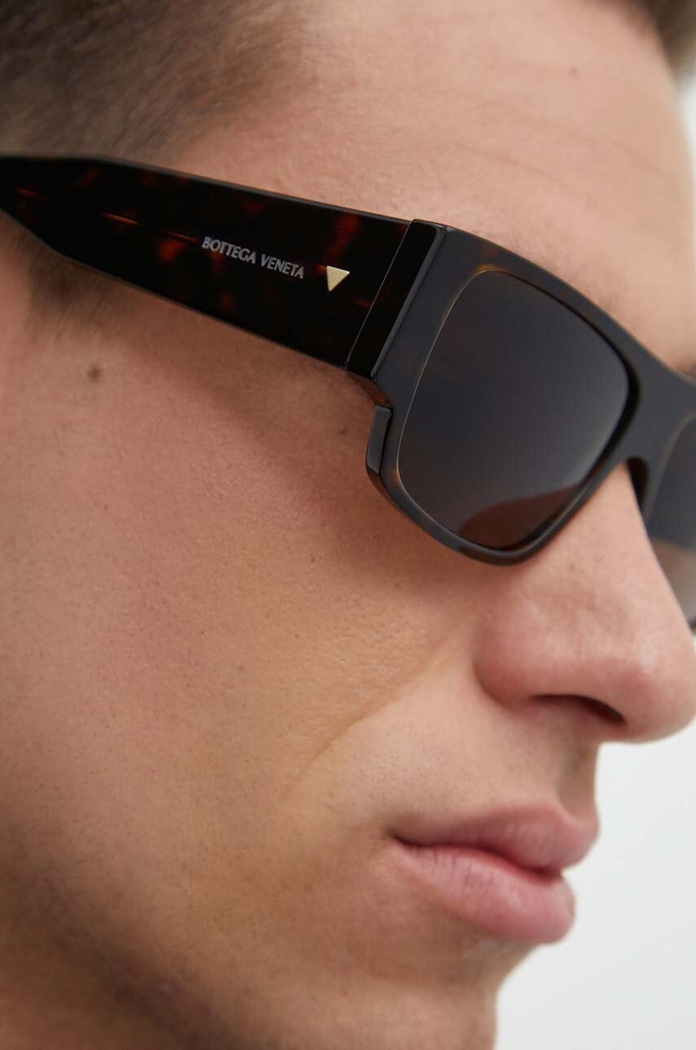 Bottega Veneta okulary przeciwsłoneczne BV1286S brązowy