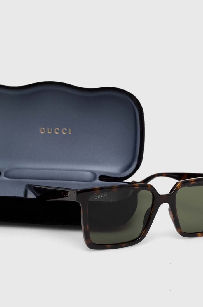 Okulary przeciwsłoneczne Gucci GG1540S zielony