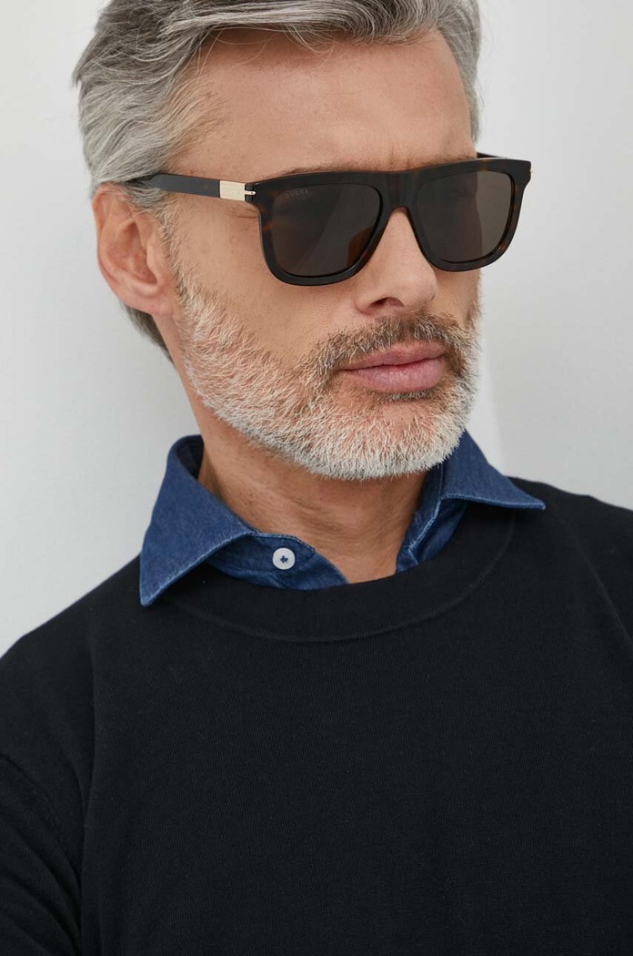 Γυαλιά ηλίου Gucci ομοιόμορφος μαύρο GG1502S