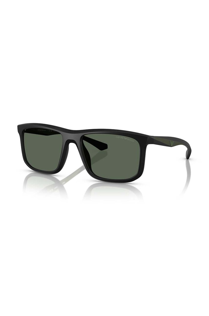 Emporio Armani okulary przeciwsłoneczne jednolita czarny 0EA4234U