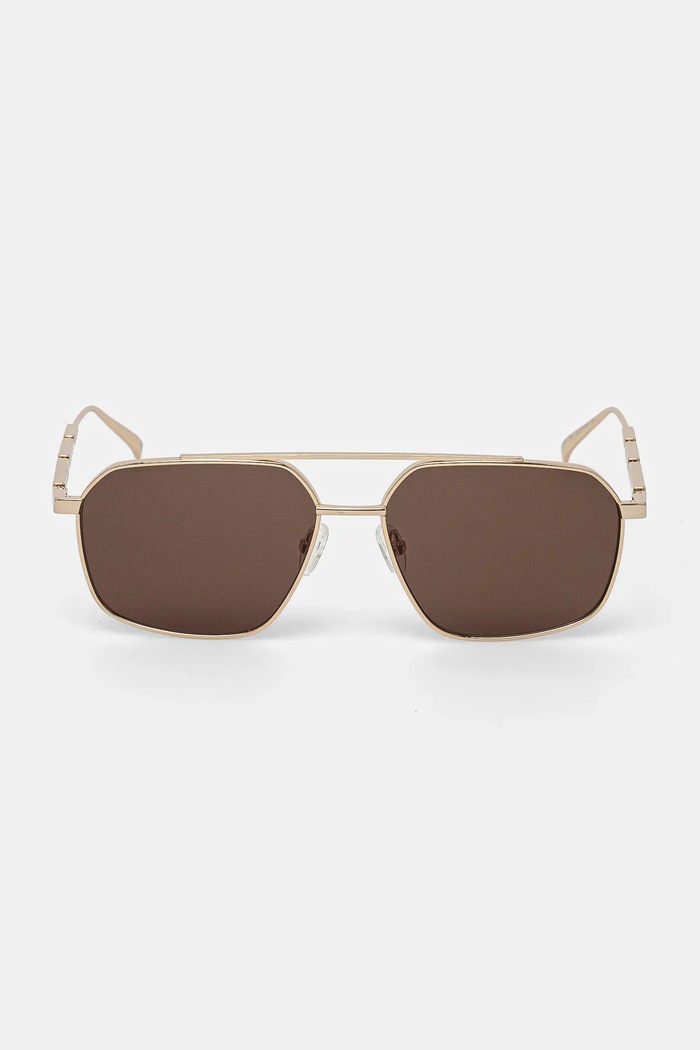 Doplňky Sluneční brýle Alexander McQueen AM0477S zlatá