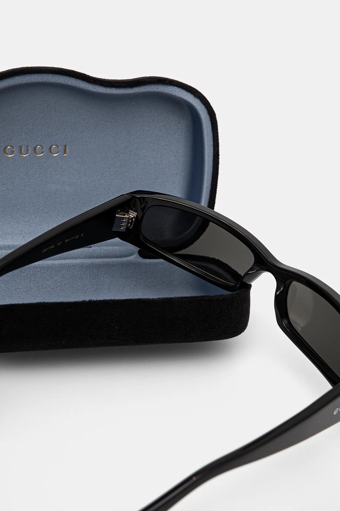 Gucci okulary przeciwsłoneczne GG1778S czarny