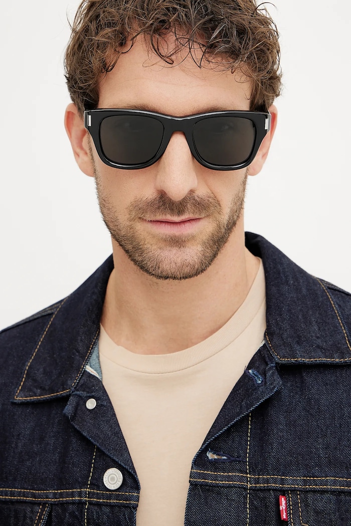 Saint Laurent ochelari de soare SL.801 negru