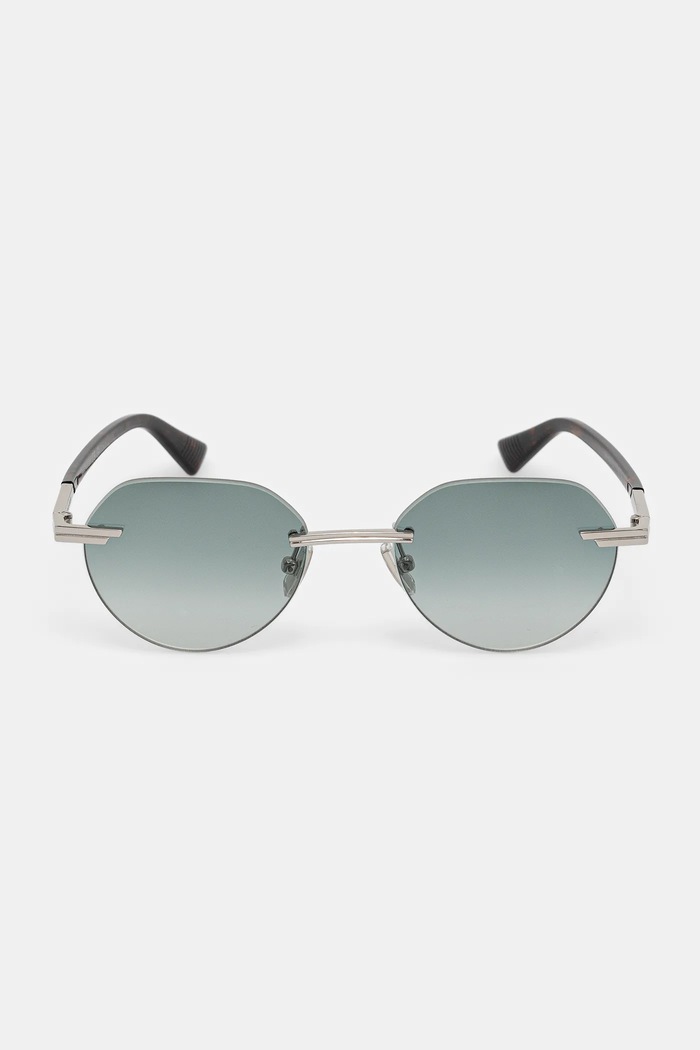 Doplňky Sluneční brýle Bottega Veneta BV1379S stříbrná