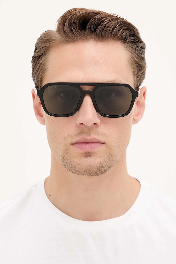 Gucci okulary przeciwsłoneczne GG1823SA czarny